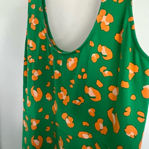 Tabitha Brown for Target Green Sundress Sleeveless Scoop Neck Midi - Picture 4 of 7